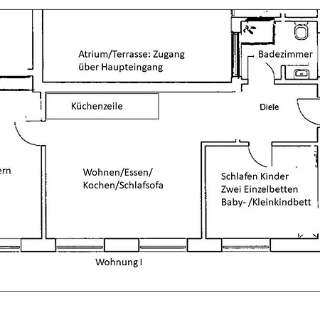 Lejlighed Inselbungalow *